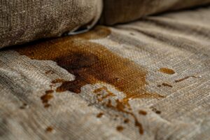 วิธีขจัดคราบกาแฟบนโซฟาผ้าหรือเบาะรถยนต์